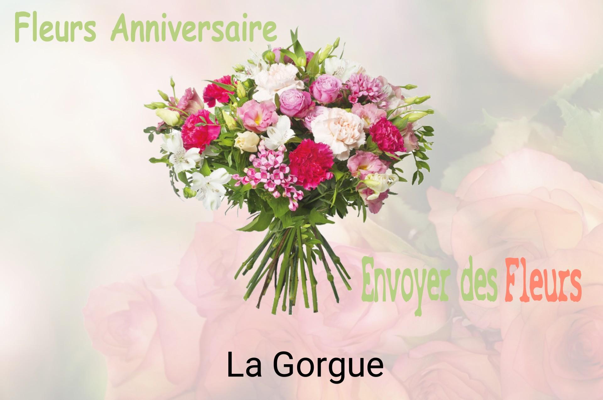 Bouquet de fleurs d’anniversaire livré à La Gorgue